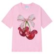 画像8: Mickey Cherry & Ribbon Print T-shirt　ミッキーチェリー＆リボンプリントラウンドネック半袖Tシャツ (8)