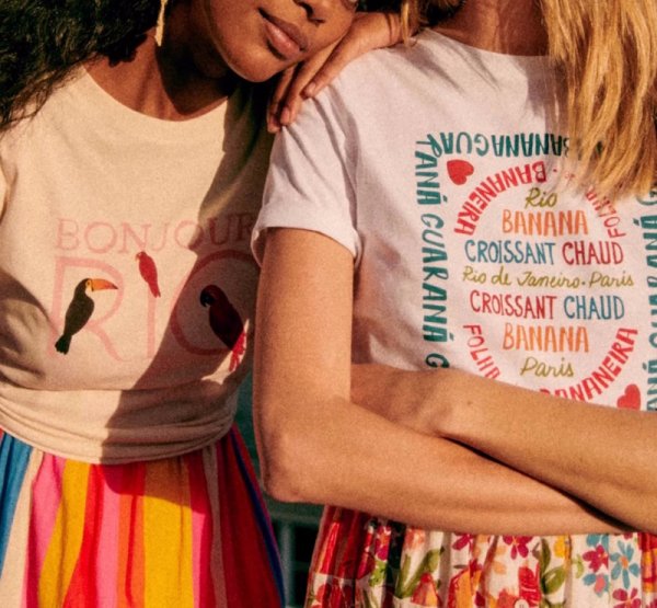 画像3: Color letter logo Print T-shirt　カラフルレタープリントラウンドネック半袖Tシャツ (3)