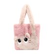 画像9: Cat Fluffy Collar Large Capacity Tote Shoulder Bag　キャットモコモコラージキャパシティートートショルダーバッグ (9)