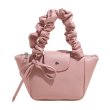 画像4: Gathered Handle Leather Tote Shoulder Bag　ギャザーハンドルレザートートショルダーバッグ (4)