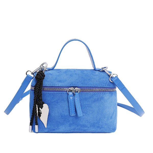 画像5: Square Box Suede Tote Shoulder Crossbody Bag　スクエアボックススエードトートショルダークロスボディバッグ (5)