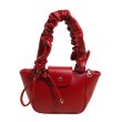 画像3: Gathered Handle Leather Tote Shoulder Bag　ギャザーハンドルレザートートショルダーバッグ (3)