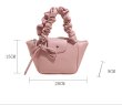 画像7: Gathered Handle Leather Tote Shoulder Bag　ギャザーハンドルレザートートショルダーバッグ (7)