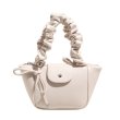 画像2: Gathered Handle Leather Tote Shoulder Bag　ギャザーハンドルレザートートショルダーバッグ (2)