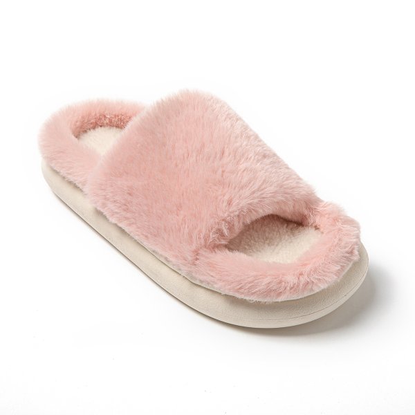 画像6: Unisex thick-soled fluffy fur slippers sandal 　男女兼用厚底ラバープラットフォームモコモコファーサンダル　スリッパ (6)