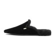 画像1: Barphil Latex Flat Fur Slippers/Sandals pumps shoes   　フラットファーミュールサンダルローファーパンプスシューズ (1)