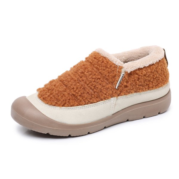 画像3: Fluffy fur slip-on sneakers Shoes 　モコモコファースニーカースリッポン (3)