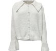画像5: Big collar bell sleeve knit cardigan sweater knit 　ビッグカラー襟ニットカーディガン (5)
