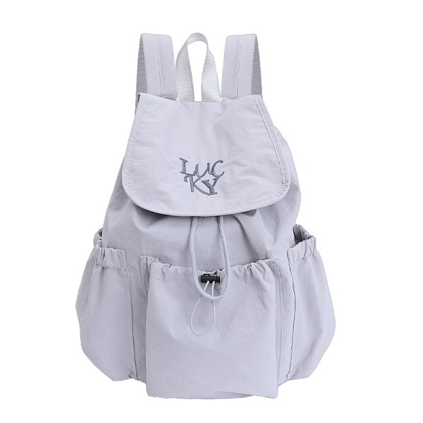 画像1:  LUCKY lightweight backpack bag ラッキー軽量バックパックリュックトートショルダーバッグ (1)