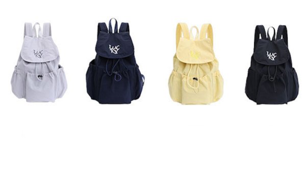 画像2:  LUCKY lightweight backpack bag ラッキー軽量バックパックリュックトートショルダーバッグ (2)