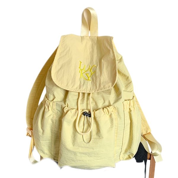 画像3:  LUCKY lightweight backpack bag ラッキー軽量バックパックリュックトートショルダーバッグ (3)